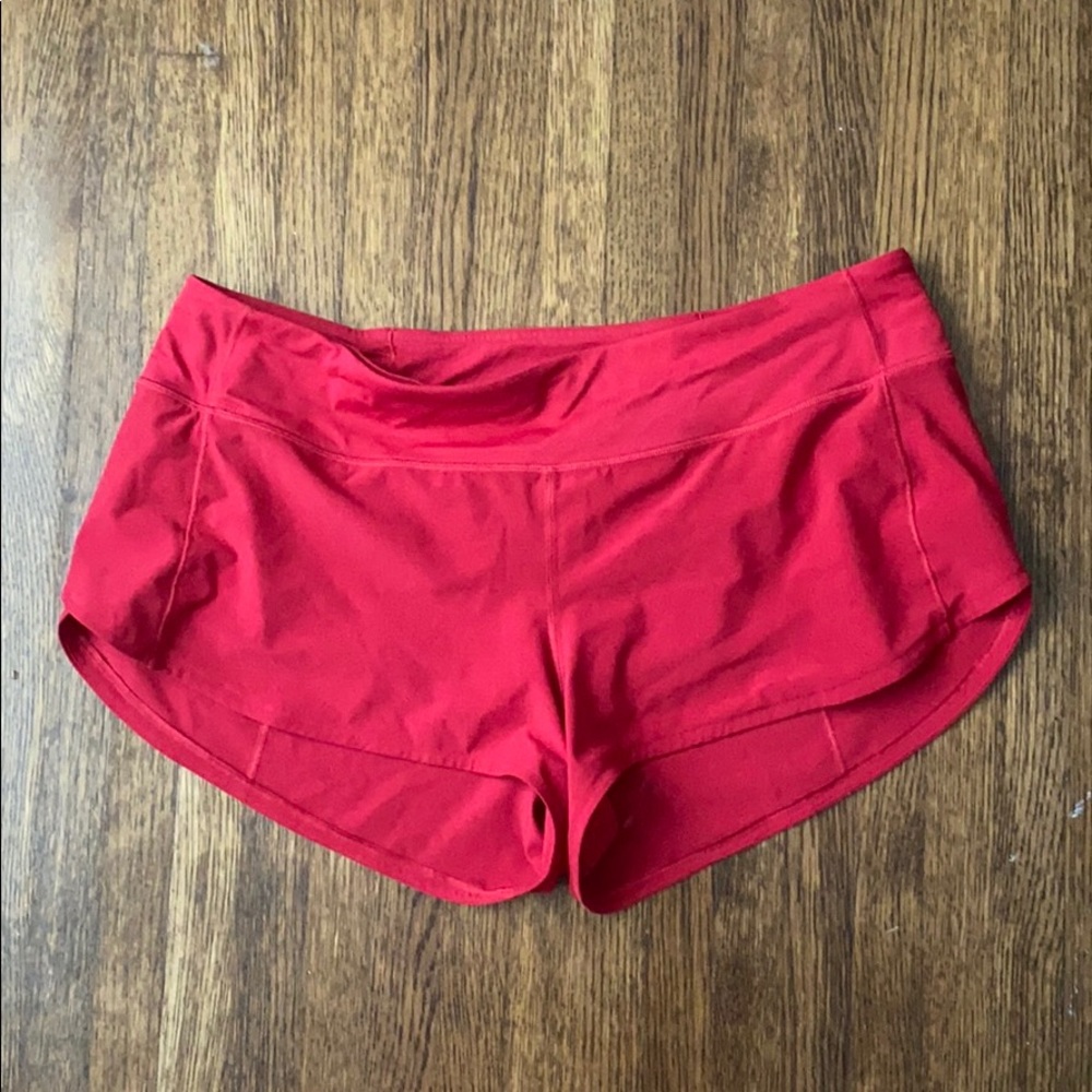 Lulu Lemon speed up shorts sz. 10
